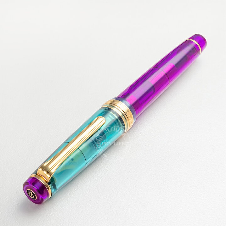 楽天市場】【S203】【SAILOR/セーラー】 限定 21金万年筆 透明軸 