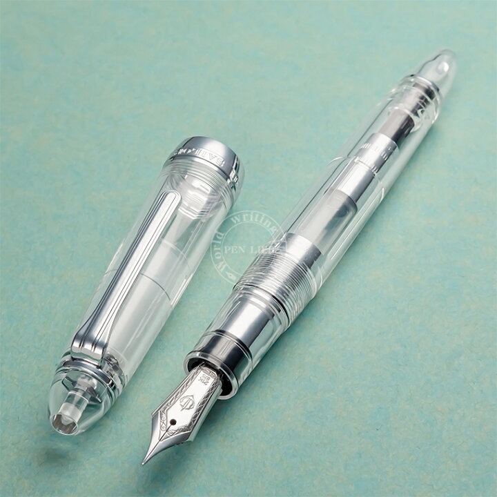 楽天市場】【S237】受注生産品【SAILOR/セーラー】 21金万年筆 透明  