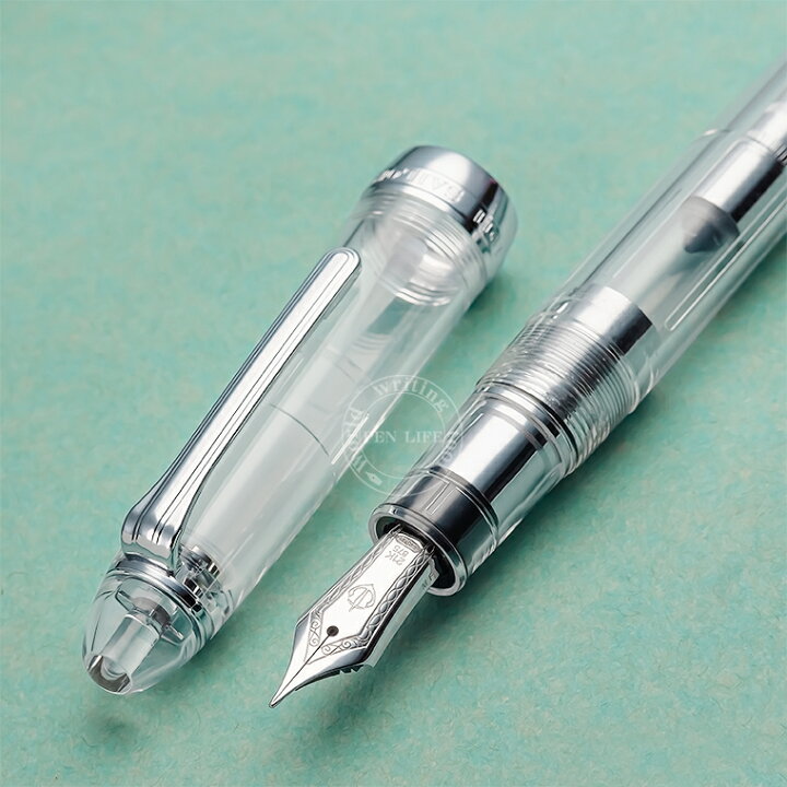 楽天市場】【S237】受注生産品【SAILOR/セーラー】 21金万年筆 透明 