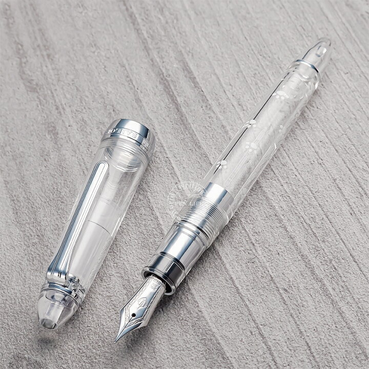 楽天市場】【S330】受注生産品【SAILOR/セーラー】 21金万年筆 透明 