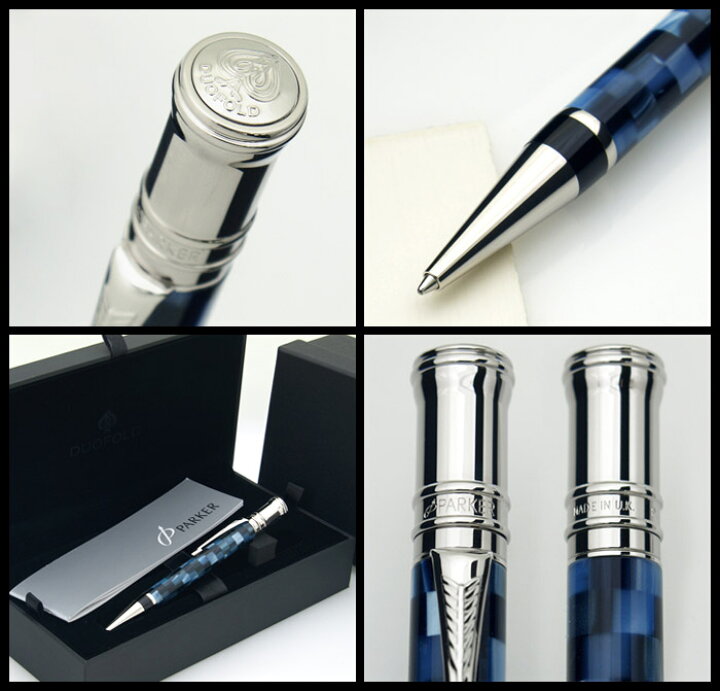楽天市場】【PARKER/パーカー】デュオフォールドチェック ブルーPT 