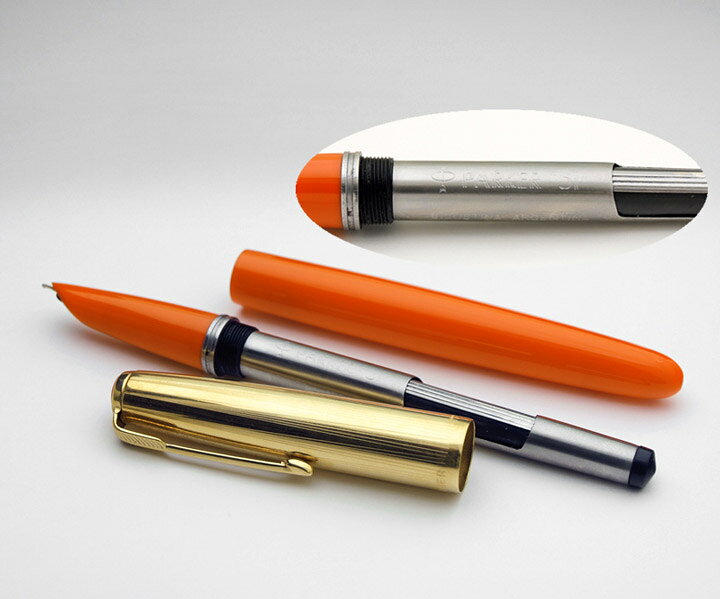 楽天市場】【即納】【PARKER/パーカー】51万年筆 オレンジエアロ 