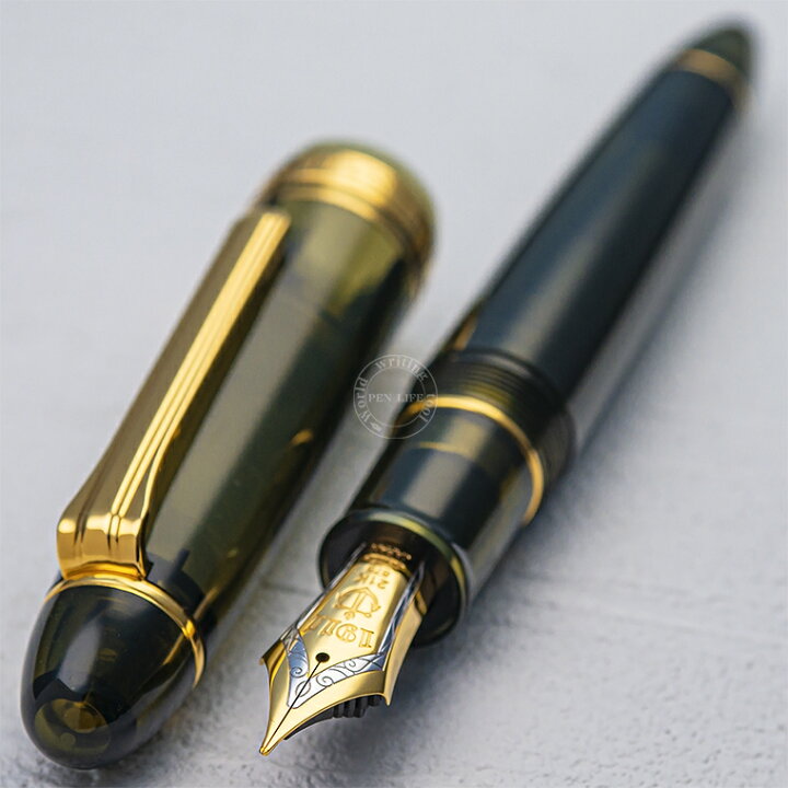 楽天市場】【S183】【WANCHER×SAILOR】特別限定品 21金 透明軸万年筆 