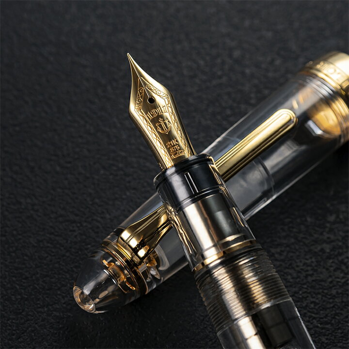 楽天市場】【S81】【SAILOR/セーラー】透明プロフィット21 21金万年筆 