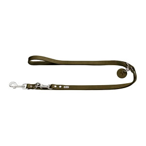 ハンター 犬用 リード トレーニングリード オールボー 16/200 小型犬 中型犬 本革 牛革 ドイツ製 2頭引き 複数 3way ハンズフリー 肩掛け ショルダー ドイツブランド