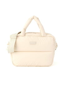 【SALE／40%OFF】(U)イントレピッド エクストラ パフド ラージ ボストン HUNTER ハンター バッグ ボストンバッグ ベージュ ブラック【RBA_E】【送料無料】[Rakuten Fashion]