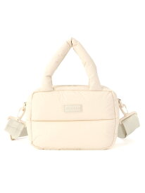 【SALE／40%OFF】(U)イントレピッド エクストラ パフド ミニ ボストン HUNTER ハンター バッグ ボストンバッグ ベージュ ブラック【RBA_E】【送料無料】[Rakuten Fashion]