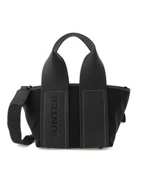 (U)リファインド スティッチ キャンバス ミニ トートバック HUNTER ハンター バッグ トートバッグ ブラック【送料無料】[Rakuten Fashion]