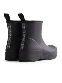 【SALE／40%OFF】(U)ユニセックス プレイ ショート ハンター ドットプリント バックス HUNTER ハンター シューズ・靴 レインシューズ・ブーツ ブラック ホワイト【RBA_E】【送料無料】[Rakuten Fashion]