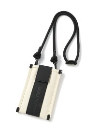 【SALE／40%OFF】(U)リファインド キャンバス フォン ポーチ HUNTER ハンター 財布・ポーチ・ケース ポーチ ブラック ホワイト【RBA_E】【送料無料】[Rakuten Fashion]