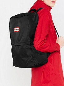 【SALE／20%OFF】(U)ORIGINAL NYLON BACKPACK HUNTER ハンター バッグ リュック・バックパック レッド ブラック ブルー グレー ピンク【RBA_E】【送料無料】[Rakuten Fashion]