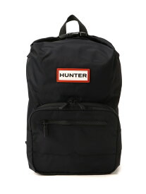 【SALE／30%OFF】(W)ナイロンミディアムパイオニアトップクリップバックパック HUNTER ハンター バッグ リュック・バックパック ブラック【RBA_E】【送料無料】[Rakuten Fashion]