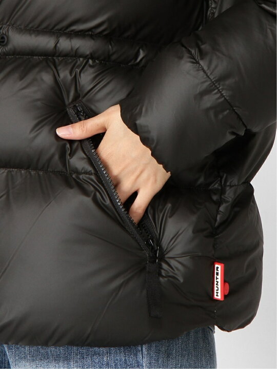 楽天市場】【SALE／43%OFF】(W)W ORI A-LINE PUFFER JACKET HUNTER 