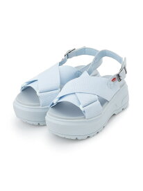 【SALE／46%OFF】(U)ユニセックス シティ リベル ウェビング クロスオーバー サンダル HUNTER ハンター シューズ・靴 サンダル ブルー【RBA_E】【送料無料】[Rakuten Fashion]
