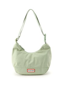 【SALE／40%OFF】(U)ナイロン ミニ ホーボー HUNTER ハンター バッグ ショルダーバッグ グリーン ピンク【RBA_E】【送料無料】[Rakuten Fashion]
