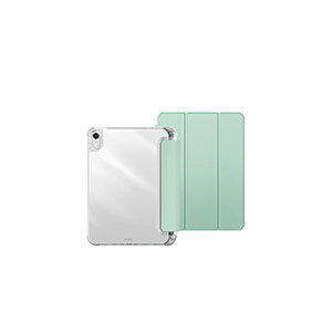 Apple iPad mini 7 2024���f�� �P�[�X �蒠�^ �J�o�[ TPU&PU���U�[�f�� �֗� �l�C �������� ������� �����₷�� �y���V�����[ �X�^���h�@�\ �ϏՌ� �J�o�[ �������� �A�b�v�� �A�C�p�b�h �~�j ��7��