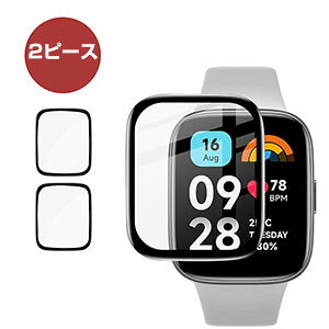 Redmi Watch 5 Active/Watch 5 Lite �t���ی�t�B���� �E�F�A���u���[���E�X�}�[�g�E�H�b�` HD Film ��ʕی�t�B���� ���� PMMA�f�� ���h�~ �w��h�~ ����h�~ �����ߗ� �w�䂪���ɂ��� ���� �V���I�~ 