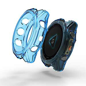 Garmin Fenix 8 43mm Fenix 8 47mm Fenix 8 51mm �P�[�X �E�F�A���u���[���E�X�}�[�g�E�H�b�` �P�[�X TPU �N���A �}���`�J���[ �V���v���� �\�t�g�J�o�[ CASE �����Ռ� �֗� �y�� ���� �ȈՒ��E �l�C �K�[�~