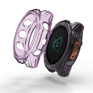 Garmin Fenix 8 43mm Fenix 8 47mm Fenix 8 51mm �P�[�X �E�F�A���u���[���E�X�}�[�g�E�H�b�` �P�[�X TPU �N���A �}���`�J���[ �V���v���� �\�t�g�J�o�[ CASE �����Ռ� �֗� �y�� ���� �ȈՒ��E �l�C �K�[�~