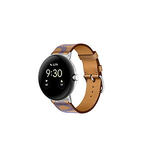 Google Pixel Watch 3 41/45mm �E�F�A���u���[���E�X�}�[�g�E�H�b�` ���� �o���h PU���U�[�f�� �r���v�x���g �X�|�[�c �x���g �����p �x���g �ւ��x���g �ȒP���� �u�₩ �������� ������� �x���g �O