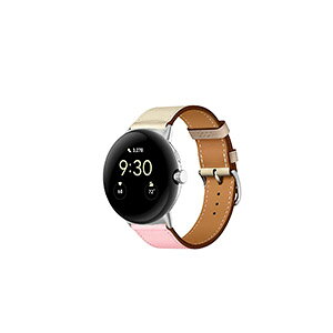 Google Pixel Watch 3 41/45mm �E�F�A���u���[���E�X�}�[�g�E�H�b�` ���� �o���h PU���U�[�f�� �r���v�x���g �X�|�[�c �x���g �����p �x���g �ւ��x���g �ȒP���� �u�₩ �������� ������� �x���g �O