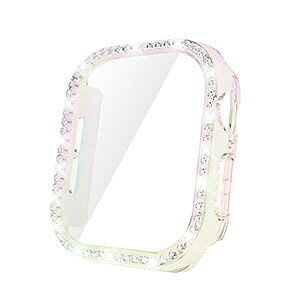 Apple Watch Series 10 42mm/46mm �P�[�X �J�o�[ ���킢�� �}���`�J���[ PC+�����K���X ��ʕی� �A�b�v�� �A�b�v���E�H�b�`10 42mm/46mm �n�[�h�P�[�X CASE �y�� �ȒP���� �Ռ��h�~ ��G�蔲�Q �ϏՌ��J�o