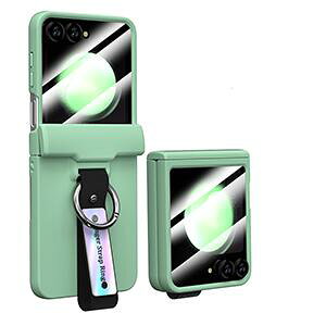 Samsung Galaxy Z Flip6 SC-54E �P�[�X �ϏՌ� �J�o�[ �܂肽���݌^ PC�f�� �����O�t�� �Ռ��z�� �y�� �O���̃f�B�X�v���C�ی�t�B�����t�� �����₷�� ���p �l�C �֗����̍��� �������� ������� �T