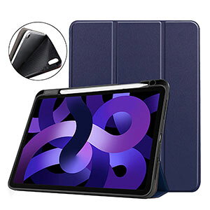Apple iPad Air 11�C���` (M3�`�b�v) �P�[�X �ϏՌ� �J�o�[ 2025�N�t���f�� �A�b�v�� �A�C�p�b�h �G�A�[ 11�^ (M3�`�b�v) CASE TPU+PU���U�[�� �֗� �l�C �������� �����₷�� Pencil Pro���[�Ə[�d�ɑΉ� �I