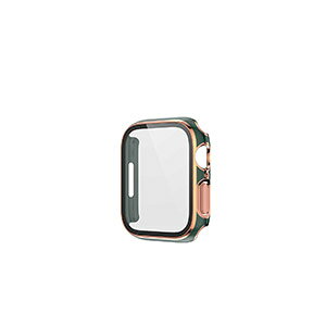 Apple Watch Series 10 42mm/46mm �P�[�X �J�o�[ ���킢�� �}���`�J���[ PC&�����K���X ��ʕی� �A�b�v�� �A�b�v���E�H�b�`10 42mm/46mm �n�[�h�P�[�X CASE �y�� �ȒP���� ���b�L�d�グ �Ռ��h�~ ��G�蔲