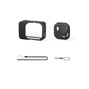 Insta360 GO Ultra �P�[�X �ϏՌ� �J�o�[ �_��̂���V���R���f�ސ� �����Y�ی�J�o�[�t�� �����h�~ �l�b�N���[�v�t�� �r�f�I�J���� �A�N�Z�T���[ ���p �l�C �������� ������� �֗����̍���