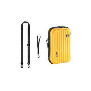 Insta360 GO Ultra �P�[�X ���[ �ی�P�[�X �o�b�O �L���[�����O�P�[�X �ϏՌ� �P�[�X �A�N�V�����J���� �A�N�Z�T���[ �{�̂⎥�C�y���_���g�Ȃǂ̃A�N�Z�T�������[�\ �X�g���b�v�t�� �n�[�h