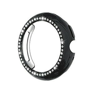 Google Pixel Watch 4 41/45mm �N���A�P�[�X �E�F�A���u���[���E�X�}�[�g�E�H�b�` �r�W���[�t�� PC�f�� �}���`�J���[ �V���v���� �n�[�h�J�o�[ CASE �����Ռ� ���h�~ �֗� �y�� �S�ʕی� �l�C �O�[�O��