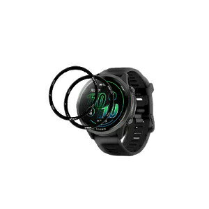 �K�[�~�� Garmin Forerunner 570 42mm/47mm Forerunner 970 �E�F�A���u���[���E�X�}�[�g�E�H�b�` HD Film �S��ʕی�t�B���� ������ �t���ی� HD Film 3D���E���h�����ގ� �ی�t�B���� �ی�V�[�g PET�f�� �w