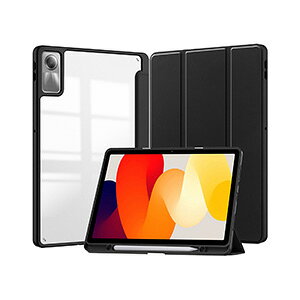 REDMI Pad 2 9.7 �P�[�X �I�[�g�X���[�v�@�\�t�� �蒠�^ �J�o�[ �N���A �w�� ���� PU���U�[ �y�����[ �X�^���h�@�\ �Ռ��z�� �V���v�� ���� Xiaomi �V���I�~ ���b�h�~�[ �p�b�h2 9.7�C���` 2026���f�� P