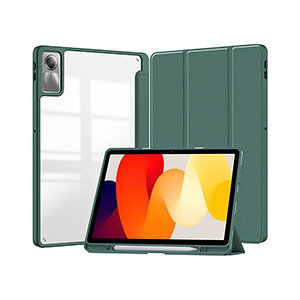 REDMI Pad 2 9.7 �P�[�X �I�[�g�X���[�v�@�\�t�� �蒠�^ �J�o�[ �N���A �w�� ���� PU���U�[ �y�����[ �X�^���h�@�\ �Ռ��z�� �V���v�� ���� Xiaomi �V���I�~ ���b�h�~�[ �p�b�h2 9.7�C���` 2026���f�� P
