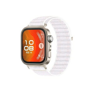 HUAWEI Watch Fit5 / Fit5 Pro �Ή� �i�C�������[�v�o���h �}�W�b�N�e�[�v �����x���g �X�|�[�c�o���h �ʋC�� �y�� �_�炩�� ���K���� �T�C�Y�����\ �ȒP���� �j�����p �t�@�[�E�F�C �E�H�b�` �t�B