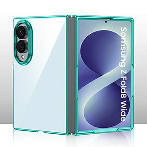 Samsung Galaxy Z Fold8 Wide 5G �N���A �P�[�X �J�o�[ �܂肽���݌^ Android�X�}�z�A�N�Z�T���[ PC�f�� �v���X�`�b�N�� CASE �ϏՌ��J�o�[ �y�� �����₷�� �S�ʕی� �J�b�R���� ���p ��G�蔲�Q �l�C ��