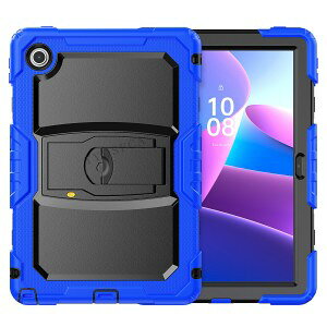 ���m�{ Lenovo Tab K10 Gen 2 (2nd Gen) 10.1�C���` ZAEK0002JP/ZAEL0018JP �P�[�X �ϏՌ��J�o�[ �w�ʃJ�o�[ �^�u���b�gPC �V���R���f�� �\�t�g�J�o�[ �X�^���h�@�\ CASE ����ق��肩���� �y�� �����₷�� �J