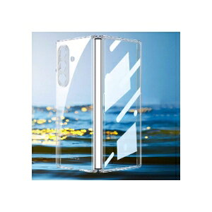 Samsung Galaxy Z Fold8 Ultra �Ή� ��̌^�P�[�X �t�B�����t�� �S���� ���b�L�t���[���P�[�X PC+�����K���X �V�F���Ɩ��̈�̍\�� �N���A�J�o�[ �܂肽���݌^ �ϏՌ� �L�Y�h�~ �w��h�~ ���^ �y�� �T