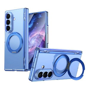 �T���X�� �M�����N�V�[ Samsung Galaxy Z Fold8 Ultra 5G �P�[�X �J�o�[ �܂肽���݌^Android�X�}�z�A�N�Z�T���[ PC+�����K���X �}�O�l�b�g�����O�t�� �X�^���h�@�\�t�� �q���W�ی� CASE �ϏՌ��J�o�[ �S