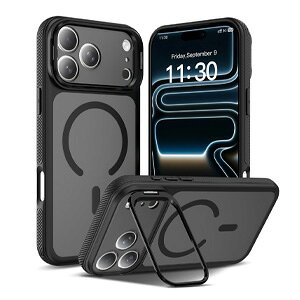 iPhone18 �P�[�X iPhone Air 2/18 Pro/18 Pro Max �P�[�X �J�o�[ TPU+PC�f�� �X�^���h�@�\ �w�ʃ}�O�l�b�g���� �}�b�g�� �w�ʃJ�o�[ CASE �����₷�� �y�� �Ռ��h�~ �����h�~ �l�CApple �A�C�t�H��18/�A�C�t�H
