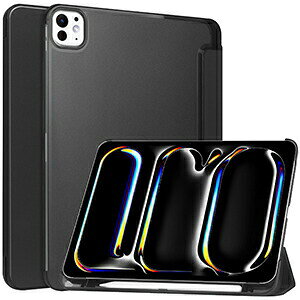 Apple iPad Pro 13�C���` ��7���� �P�[�X �ϏՌ� �J�o�[ �A�C�p�b�h �v�� 13�^ 2024�t���f�� CASE PC+PU���U�[�� �}�b�g�d�l �������o�b�N�P�[�X �֗� �l�C �������� �����₷�� Pencil Pro���[ �I�[�g�X��