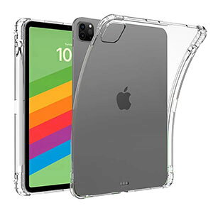 Apple iPad Pro 13�C���` �P�[�X �ϏՌ� �J�o�[ �A�C�p�b�h �v�� 13�^ 2024�t���f�� �^�u���b�g ���^ �N���A TPU�f�ސ� �\�t�g�P�[�X Pencil Pro���[ ����ق��肩���� �Ռ��z�� ���� �l�C �������� ��