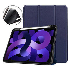 Apple iPad Air 13�C���` �P�[�X �ϏՌ� �J�o�[ �A�C�p�b�h �G�A�[ 13�^ 2024�t���f�� CASE TPU+PU���U�[�� �u�b�N�^ �֗� �l�C �������� ������� �����₷�� Pencil Pro���[ ���������܂܏[�d�\ �I�[�g