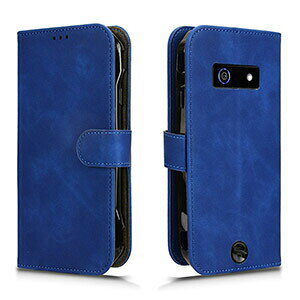 KYOCERA DuraForce EX �P�[�X �ϏՌ� �J�o�[ �蒠�^ ���z�^ TPU&PU���U�[ ������� ����h�~ �X�^���h�@�\ �֗� ���p �J�[�h���[ �l�C �֗����̍��� KYOCERA �f�����t�H�[�X�C�[�G�b�N�X KY-51D/KC-S603/KC-S7