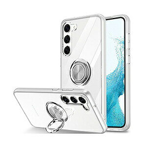 Samsung Galaxy S24 S24+ �P�[�X �ϏՌ� �J�o�[ ����ق��肩���� ������� �Ռ��ɋ��� �N���A TPU�f�� �Ռ��h�~ �����₷�� �����O�u���P�b�g�t�� �X�^���h�@�\ �֗� ���p �l�C ���� CASE �T���X�� 