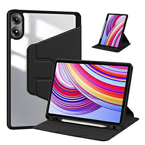 Redmi Pad 2 Pro �J�o�[ �ϏՌ� �蒠�^�P�[�X 12.1�C���`/�^ ���h�~ �p�b�h 2 �v�� �J�o�[ �u�b�N�^ �����₷�� �֗� REDMI �X�}�[�g�y�����[ �X�^���h�@�\ 360�x��]�ł��܂� �I�[�g�X���[�v�@�\ �l