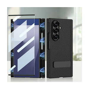 �T���X�� �M�����N�V�[ Samsung Galaxy Z TriFold �P�[�X �J�o�[ �܂肽���݌^ �O�܂� PC&PU���U�[�f�� �ϏՌ��J�o�[ �X�^���h�@�\ �P�[�X CASE �Ռ��h�~ �n�[�h�P�[�X �J�b�R���� �֗� �l�C �J�o�[ 