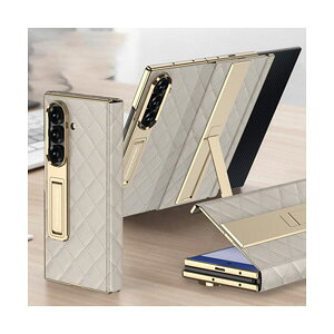 �T���X�� �M�����N�V�[ Samsung Galaxy Z TriFold �P�[�X �J�o�[ �܂肽���݌^ �O�܂� PC&PU���U�[+�����K���X�f�� �ϏՌ��J�o�[ �X�^���h�@�\ �P�[�X CASE �Ռ��h�~ �n�[�h�P�[�X �J�b�R���� �֗� 