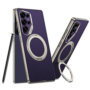 �T���X�� �M�����N�V�[ Samsung Galaxy S26 Ultra �P�[�X �J�o�[ PU���U�[ �����O�t�� �X�^���h�@�\ �^�t�Ŋ�� �l���ϏՌ� �����h�~ �w��h�~ ��G�蔲�Q �ی�P�[�X �J���������Y�ی� �t����ʕ�